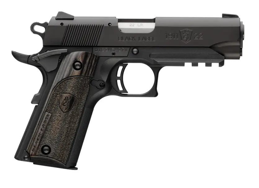 1911-22 Black Label Compact with Rail - Browning Armory